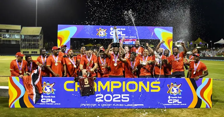 ত্রিনবাগোর শিরোপা উদযাপন